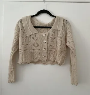 Cardigan Women Spring Solid Hollow thumbnail 3