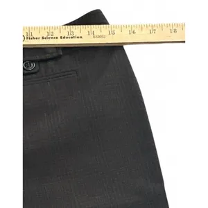 Ann Taylor‎ Signature Dark Gray Wide Leg Dress Pants Business Office 4 Petite thumbnail 4