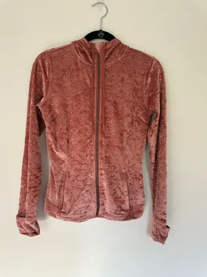 Lululemon Hooded Define Jacket *Crushed Velvet Soft Cranberry 8 thumbnail 1