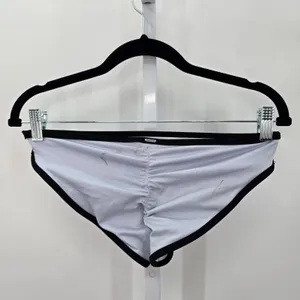 Victoria Secret Pink Active White Black Cheeky Bikini‎ Bottoms Swim Size Medium thumbnail 2