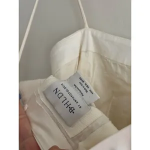 BHLDN Blue Bow Fitted Mini Dress Size 12 NEW thumbnail 7