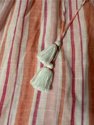NWT roller rabbit xs Hampton tunic pink white thumbnail 4