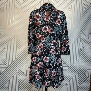 Lulus‎ Such a Beauty Black Floral Button-Up Dress thumbnail 8