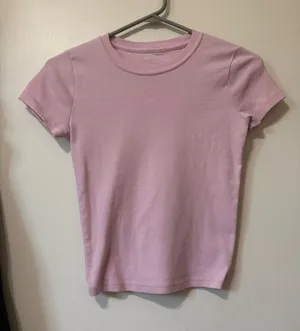 Pink Hollister Baby Tee thumbnail 1