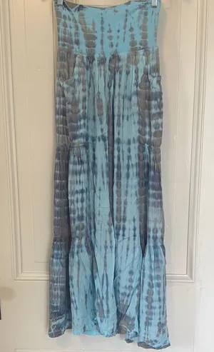 Blue Tiered wide legged pants Size undefined thumbnail 1