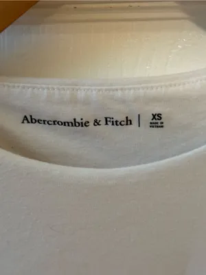 Abercrombie & Fitch Seamless Short Sleeve Bodysuit in White thumbnail 4