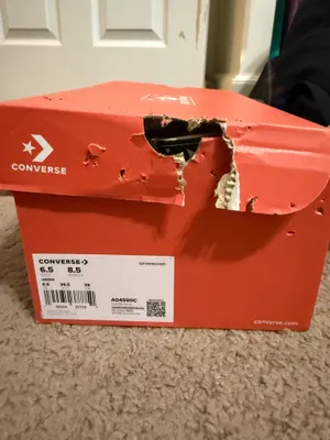 Sand colored high top converse  thumbnail 5