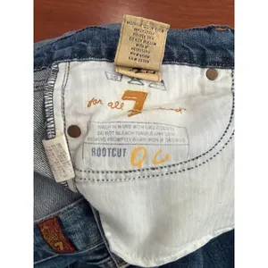7 For All Mankind Bootcut Jeans Womens Blue Medium Wash U075080UCC-055U Size‎ 30 thumbnail 5