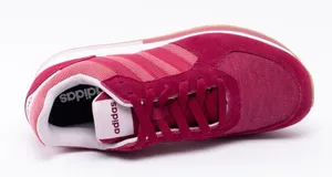 Adidas Women’s Pink Low Top Lace-Up Sneakers Size US‎ 8.5 B43788 thumbnail 1