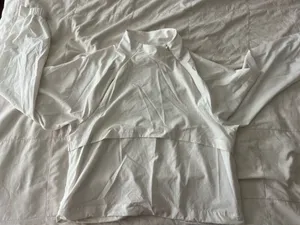 MP Apparel cropped windbreaker White thumbnail 4