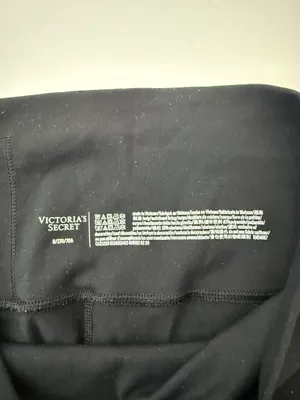 Victoria’s Secret Black Cropped Leggings High Rise 25” Skinny Athletic thumbnail 7