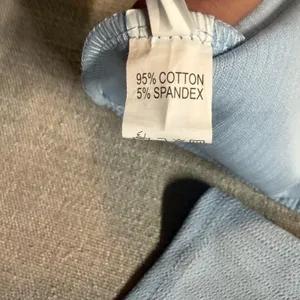 Unbranded Light Blue Ribbed 2 Piece‎ Lounge Set Size S Short Sleeve Tee Shorts thumbnail 6