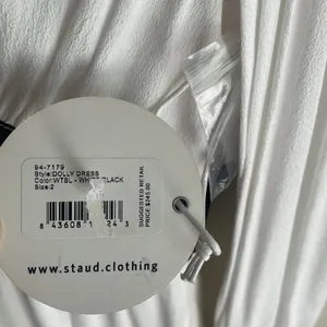 Staud Dolly Long-sleeve Dress White thumbnail 10