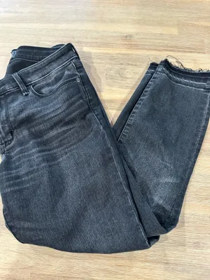 Madewell vintage Harper low-rise ankle size 4 short black wash jeans 27 thumbnail 4