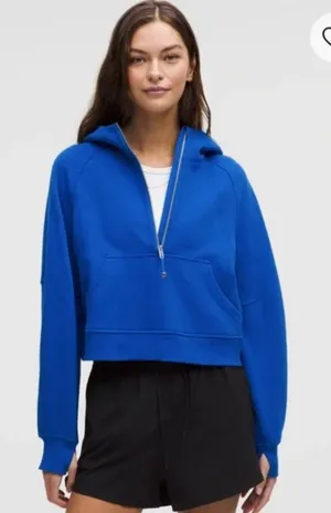 Lululemon Blue Scuba Half-Zip thumbnail 1