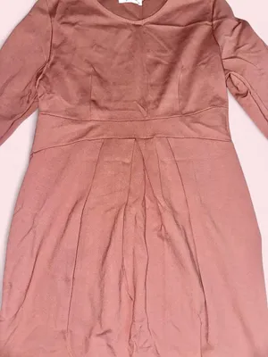 Maternity Women's Dusty Rose Sheath Dress thumbnail 3