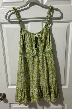 Green Mini dress thumbnail 1