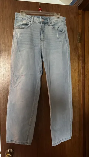 SO good for life high rise straight jeans thumbnail 1