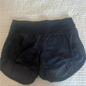 lululemon athletica Black Camouflage Athletic Shorts thumbnail 3