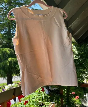 Dress Barn Tan Tank top thumbnail 1