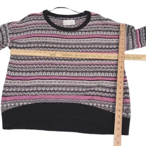 Coincedence and Chance Anthropologie Women's Large Geometric‎ Print Sweater thumbnail 5