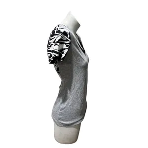 Fox Racing T-Shirt Womens Size M Heather Gray Scoop Neck Open Back Cutout thumbnail 7
