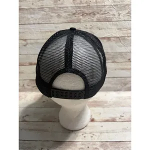 Source Unknown Stilly Trucker Hat One Size Snap Back Black Orange Oklahoma State OSU Pokes thumbnail 2