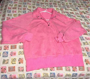 Pink Snap Pullover thumbnail 1