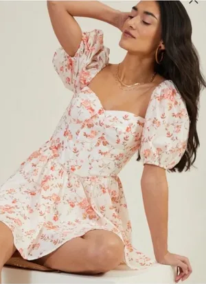 Altar’d State Gloria Floral Dress Size Medium‎ thumbnail 1