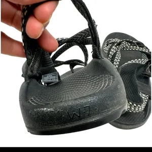Chaco ZX/2 Dual Strap Classic Black/White Sandal Size 7 thumbnail 4