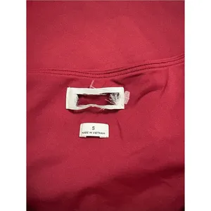 NWOT new Aritzia Dark Ruby Red symbolic dress long sleeve contour dress XS thumbnail 6