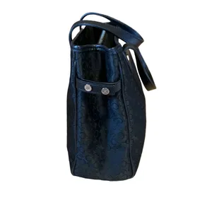 Celine Macadam Black Canvas Monogram W/Leather Trim Tote Bag thumbnail 9