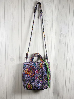 VERA BRADLEY Mini Original Tote in French Paisley Fall 2020 New Condition thumbnail 3