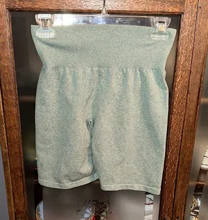 NVGTN Green Biker Shorts thumbnail 1