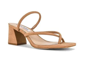 Steve Madden Effie Sandal in Tan Nubuck thumbnail 1