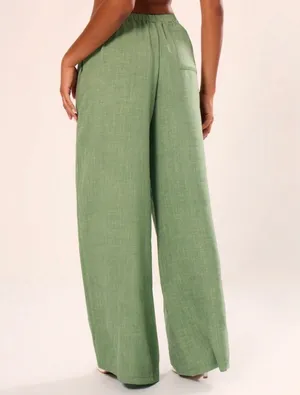 SHEIN linen trousers thumbnail 2