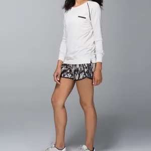 Lululemon Run Times Short Great Granite Black Mojave Tan Stretch 4" Inseam‎ Sz 6 thumbnail 10
