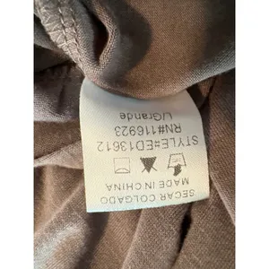 Easel Los Angeles Taupe Brown Asymmetrical Tiered Sleeveless Midi Dress Large thumbnail 7