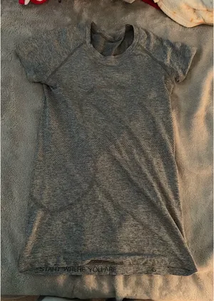 Gray Lululemon Swiftly  thumbnail 1