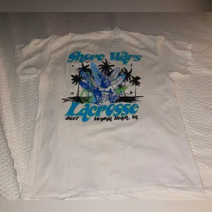 Shore Wars Lacrosse Graphic Virginia Beach, VA 2017 Size Medium White thumbnail 2