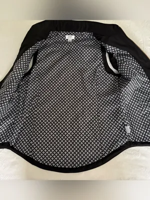 Crown & Ivy Quilted Black Sleeveless Vest Jacket - Classic Lightweight Outerwear thumbnail 4