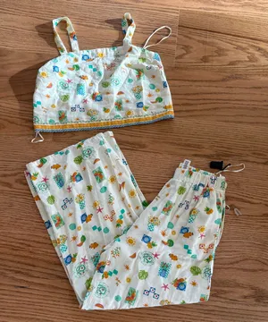 Linen matching set thumbnail 1