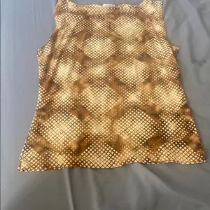 A'Gaci Sleeveless Brown Geo Print Tank thumbnail 5