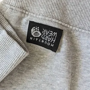 Mountain Hardwear Organic Cotton Logo Crew Sweatshirt Heather Gray Pullover Top thumbnail 6