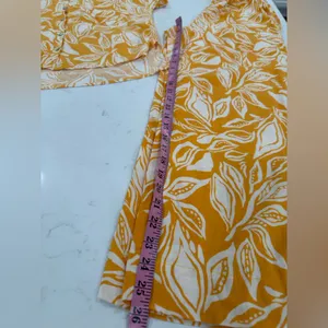 Panama Jack Women's Mustard and White blouse y pants thumbnail 12