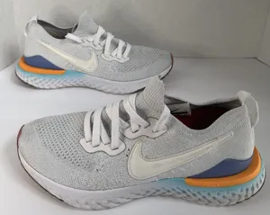 Nike Epic React Flyknit 2 Dream It Do It Womens 8 White Hyper Jade BQ8927-104 thumbnail 1