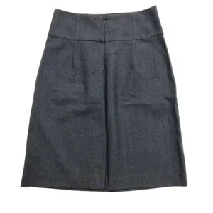 Theory Gray Career Skirt High Waist Pencil‎ Skirt Business Office Wear Sz 8-flaw thumbnail 2