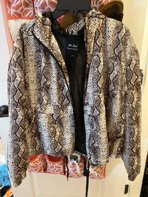 Snakeskin Jacket Multiple Size XL thumbnail 1