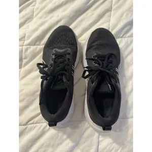 Asics Gel-Excite 10 Running Shoes Sneakers Black Women's 6 Amplifoam White Sport thumbnail 2
