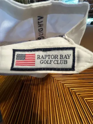 Raptor Bay Golf Club White Baseball Cap thumbnail 4